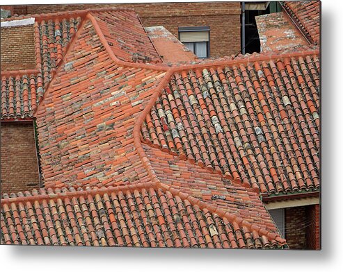 Richard Reeve Metal Print featuring the photograph Toledo Rooftops by Richard Reeve