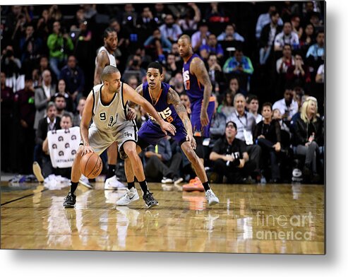 Event Metal Print featuring the photograph Tony Parker by David Dow