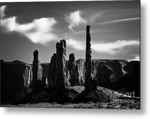 Monument Valley Metal Print featuring the photograph Totem by Doug Sturgess