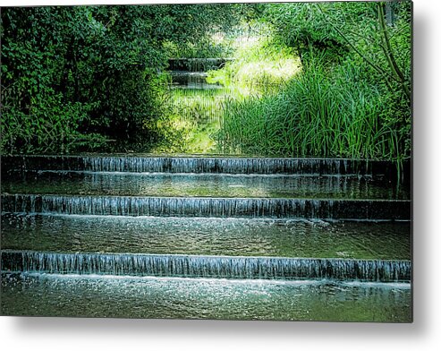 Water Metal Print featuring the photograph Tranquil water by Christopher Maxum