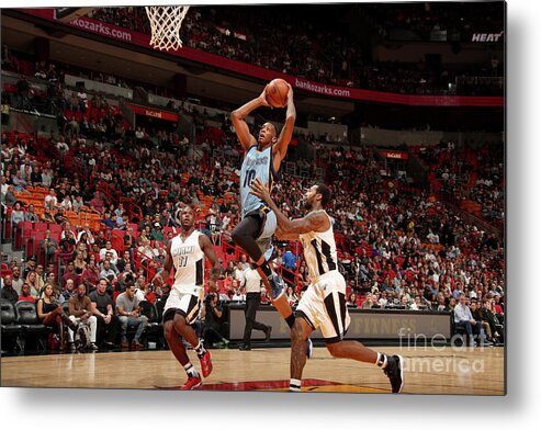 Nba Pro Basketball Metal Print featuring the photograph Troy Williams by Issac Baldizon