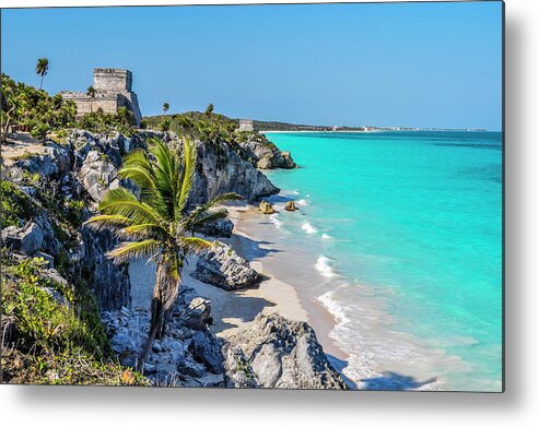 Sand Metal Print featuring the photograph Tulum by Pelo Blanco Photo