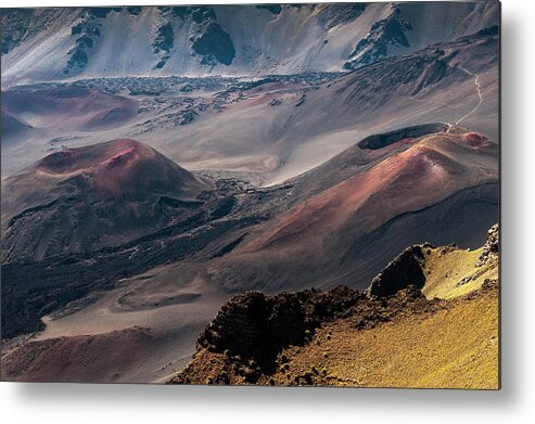 Cinder Cones Metal Print featuring the photograph Two Cinder Cones by Robert Potts