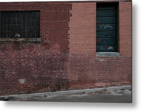 Urban Metal Print featuring the photograph Two Sides by Kreddible Trout