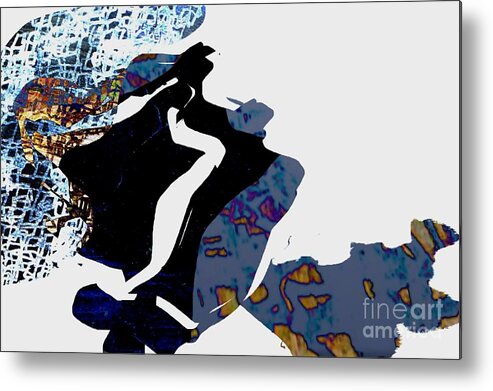 Abstract Art Metal Print featuring the digital art Un/Tangled by Jeremiah Ray