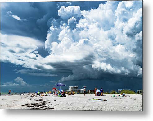 Florida Metal Print featuring the photograph Under the Clouds by Marian Tagliarino