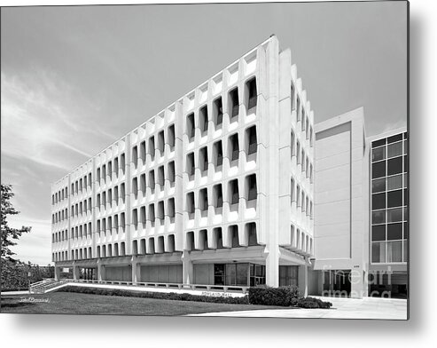 Uc Irvine Metal Print featuring the photograph University of California Irvine Rowland Hall by University Icons