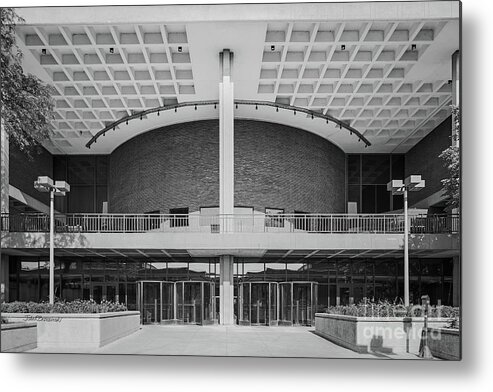 University Of Illinois Metal Print featuring the photograph University of Illinois at Chicago Student Center East by University Icons