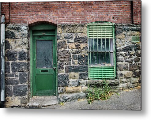 Alley Metal Print featuring the photograph Uphill by Carmen Kern