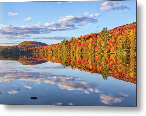 Ricker Pond State Park Metal Print featuring the photograph Vermont Ricker Pond State Park by Juergen Roth