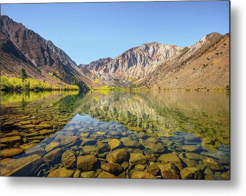 Convict Lake Metal Print featuring the photograph Vibrant Convict Lake by Alexander Kunz
