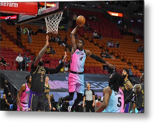 Victor Oladipo Metal Print featuring the photograph Victor Oladipo by Carlos Goldman