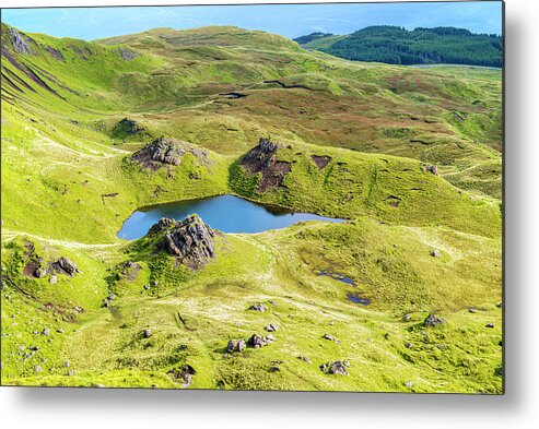 View Metal Print featuring the photograph View from the Old Man of Storr by Dubi Roman