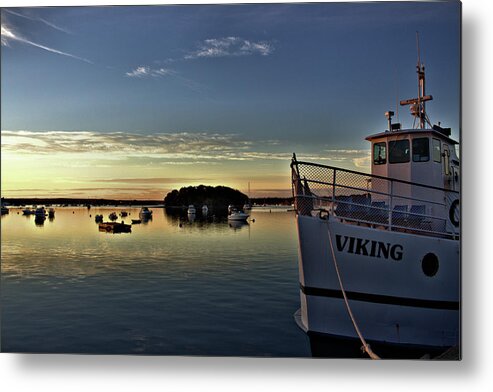 Canal Cruise Metal Print featuring the photograph Viking by Bruce Gannon