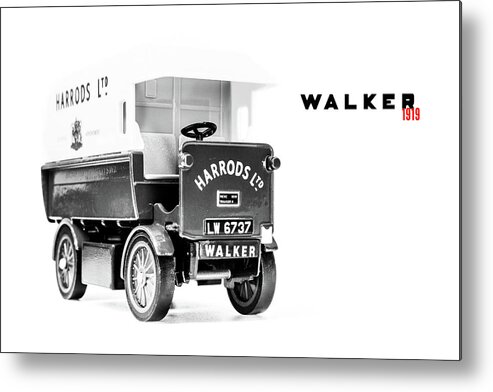 Walker Van Metal Print featuring the photograph Walker Electric Van 1919 by Viktor Wallon-Hars