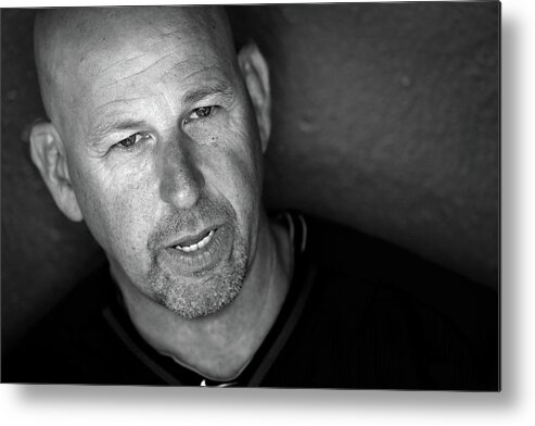 The Media Metal Print featuring the photograph Walt Weiss by Doug Pensinger
