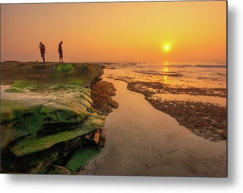 La Jolla Metal Print featuring the photograph Wandering by Laura Macky