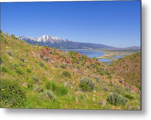Adventure Metal Print featuring the photograph Washoe Valley to Mt Rose by Scott McGuire