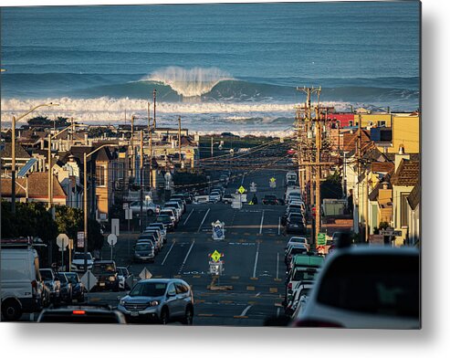  Metal Print featuring the photograph Wave by Louis Raphael