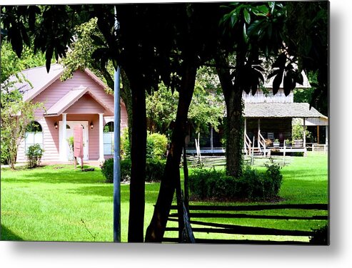 Wayne And Catherine B. Reynolds Village Chapel Metal Print featuring the photograph Wayne and Catherine B. Reynolds Village Chapel by Warren Thompson