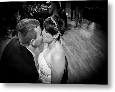 Greg Metal Print featuring the photograph Wedding Reception by Jim Whitley