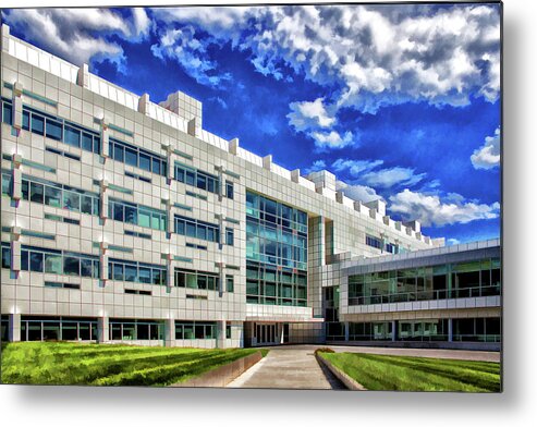 2014 Metal Print featuring the photograph Weill Hall by Monroe Payne