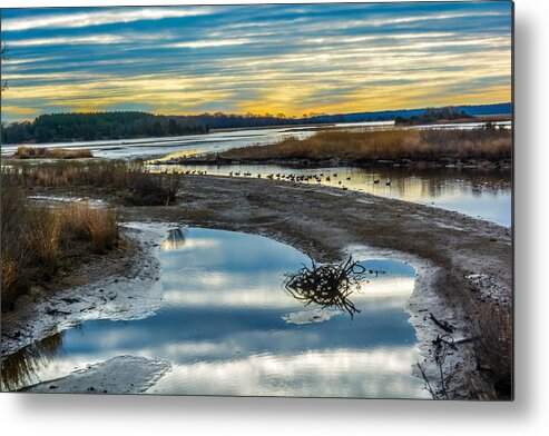 River Metal Print featuring the photograph Where the River Bends by Addison Likins