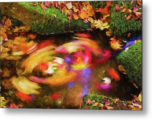  Metal Print featuring the photograph Whirlpool Great Smoky Mountain X112 by Rich Franco