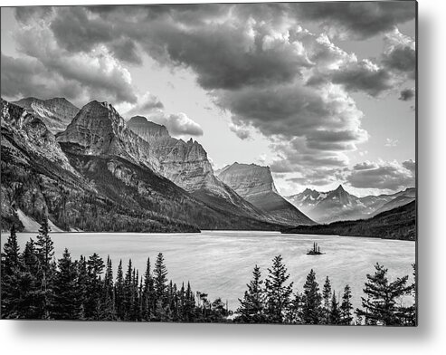 Black And White Metal Print featuring the photograph Wild Goose Island by Robert Miller
