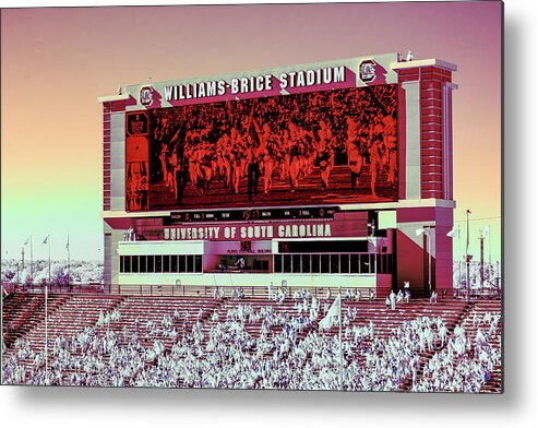 Usc Metal Print featuring the photograph Williams - Brice Stadium #26 by Charles Hite