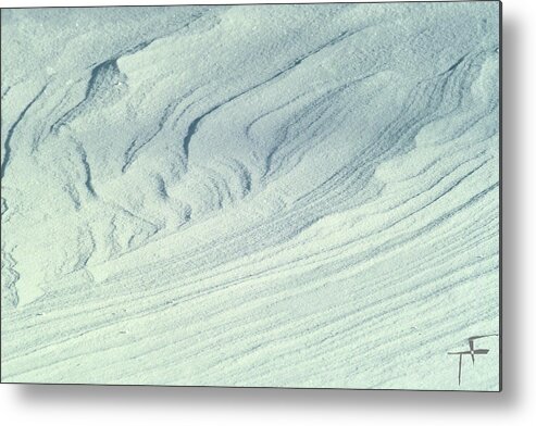 Ice Metal Print featuring the photograph Winter Abstract II by Theresa Fairchild