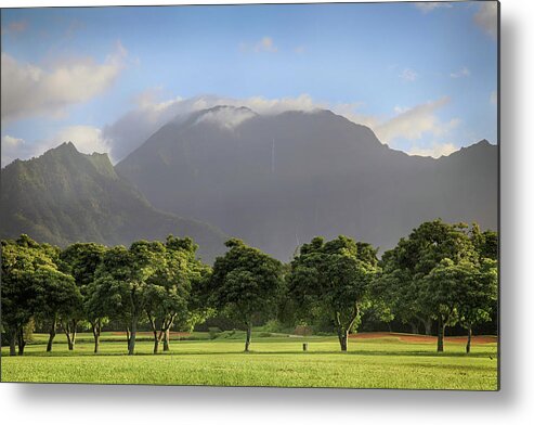 Princeville Makai Golf Club Metal Print featuring the photograph You Still Can Touch My Heart by Laurie Search