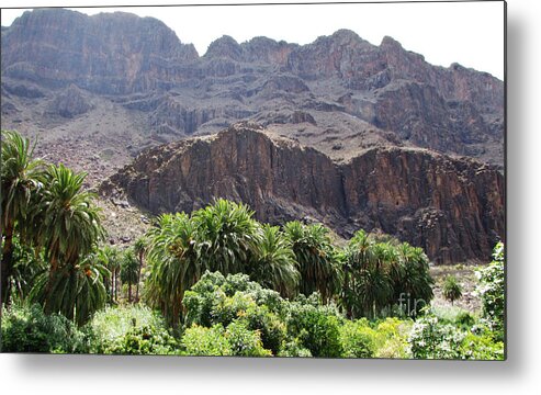 Amazing Colors Metal Print featuring the photograph Landscape-Canarian volcanic mountains #6 by Bozena Simeth