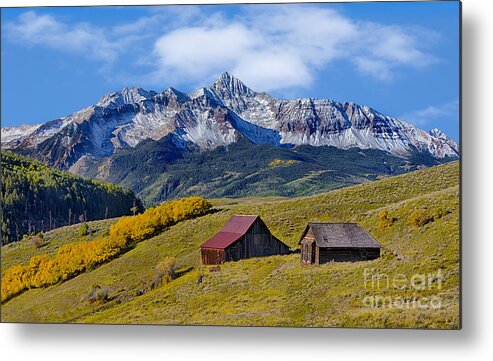 Colorado Metal Print featuring the photograph A View from Last Dollar Road by Jerry Fornarotto