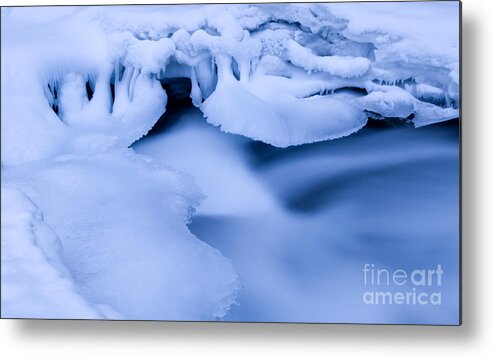 Ice Metal Print featuring the photograph Beauty Of Winter Ice Canada 10 by Bob Christopher