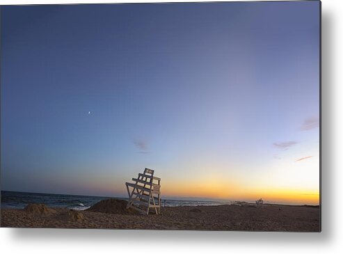 The Hamptons Metal Print featuring the photograph Blue Hour in the Hamptons by Marianne Campolongo