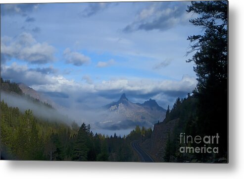 Chief Joseph Hiway Metal Print featuring the photograph Chief Joseph Hiway-Signed-#0001 by J L Woody Wooden