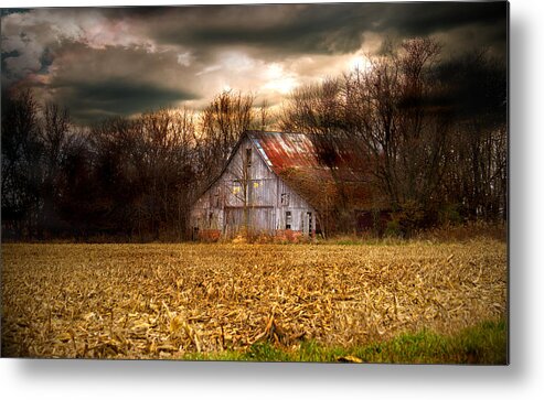 Landscape Metal Print featuring the photograph Conner Farm by Virginia Folkman