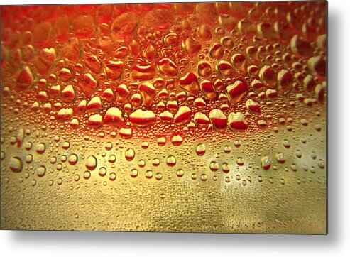 Top-artist Metal Print featuring the photograph Dew Drops The Original 2013 by Joyce Dickens