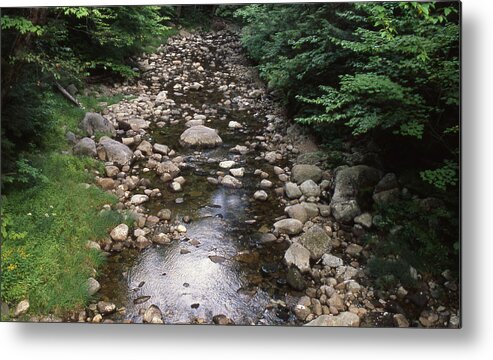 Brook Metal Print featuring the photograph Hubbard Brook, Ecological Model, Nh by Carleton Ray