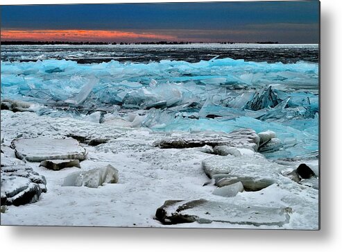 Ice Metal Print featuring the photograph Ice Storm # 17 - Kingston - Canada by Jeremy Hall