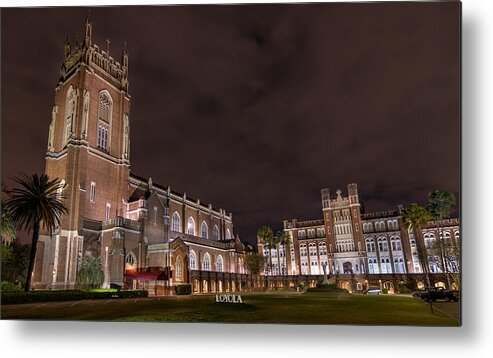 Tim Stanley Metal Print featuring the photograph Loyola University New Orleans by Tim Stanley