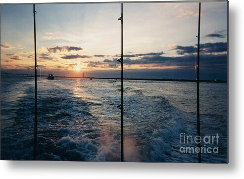 Morning Fishing Metal Print featuring the photograph Morning Fishing by John Telfer