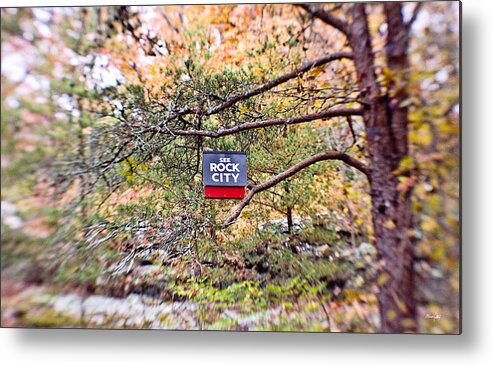 See Rock City Metal Print featuring the photograph See Rock City by Scott Pellegrin
