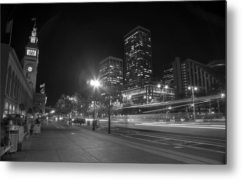 City Metal Print featuring the photograph Those City Streets by Brad Scott