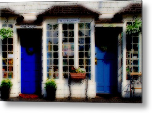 Architecture Metal Print featuring the photograph Window Art by Caroline Stella