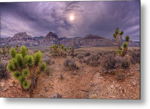 Hdr Metal Print featuring the photograph Calm Before The Storm by Stephen Campbell