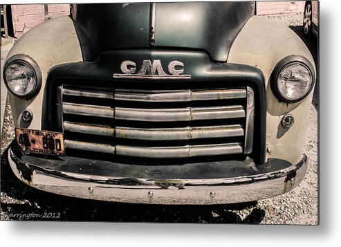 Classic Metal Print featuring the photograph GMC by Shannon Harrington