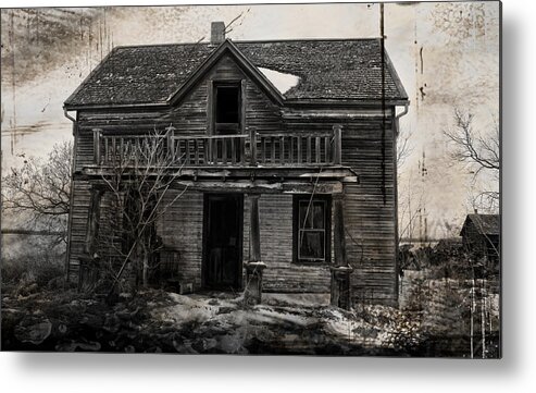 House Metal Print featuring the photograph Haunting East by J C