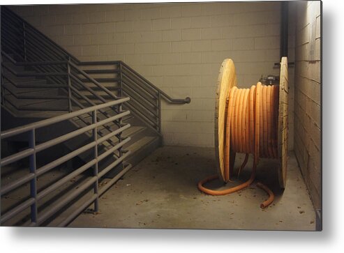 Philadelphia Metal Print featuring the photograph Industrial Still Life by Lynn Wohlers
